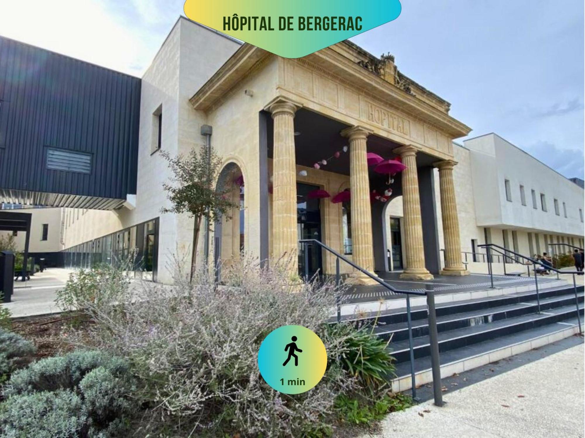 Le Pic'Vert - Free Parking - 400M Hospital - 15Min Train Station & Historic Center - Air Conditionner - Calm & Cosy Bergerac Exteriör bild
